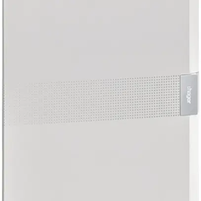 Porte Hager vega 400×775×20mm IP40 blanc 