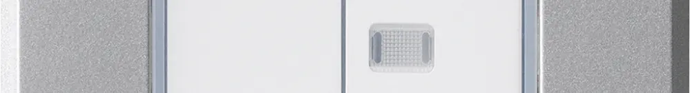 Contact à poussoir ENC robusto IP55 2×1P aluminium 1×lumineux pour combinaison 