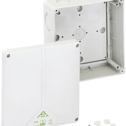 Boîte dérivation AP Abox-i 160 vide, PC, 180×180×91mm, IP65 
