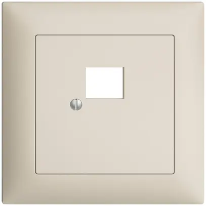 Kit frontale INC EDIZIOdue crema 88×88mm 1×RJ45 