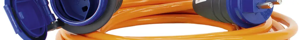 Verlängerungskabel Steffen EPR-PUR 3×2.5mm² 5m T23/T23 für Industrie orange 