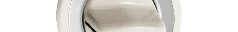 Frontset FH weiss für Drehschalter, ohne Gravur 