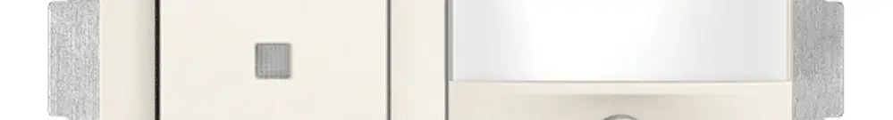 Combinaison ENC I-I AR+sonnerie EDIZIOdue blanc 