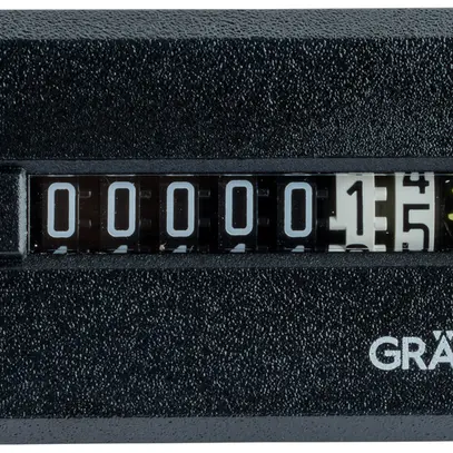 Compteur d'heures de service INC Elbro taxxo 712, 220…240V, 50Hz, noir 