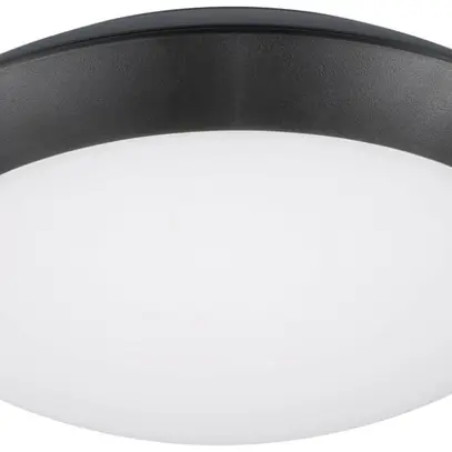 Plafoniera/applique LED START SURFACE MW+EM 14W 1450lm 3000K IP66 nero 