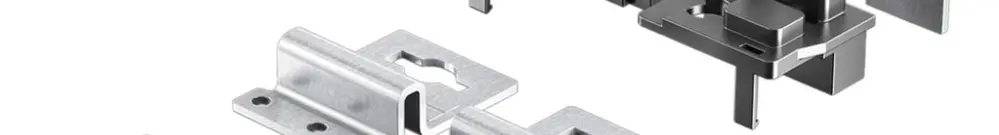 Kit di fissaggio Rittal VX 8617.370 per VX grigio 