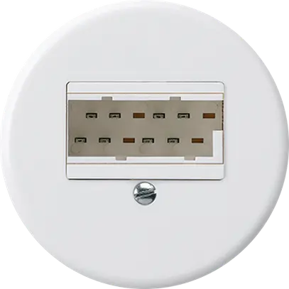 Insert pour boîte ENC basico 2×TT83 blanc 