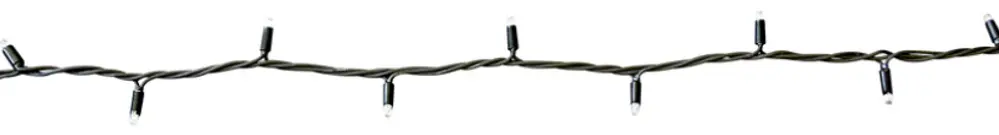 LED String Lite 120 MK 12m 230V 10.5W 120 LED bianco caldo cavo nero IP67 