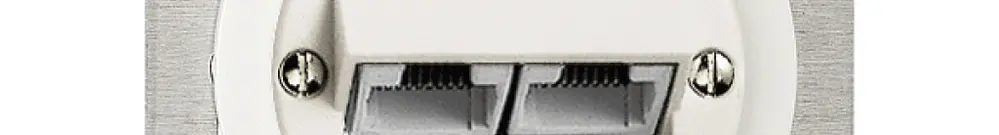 Scatola di raccordo INS JK43 2RJ45 separato, bianco 