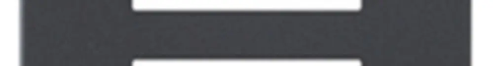 Intestazione INC Legrand Arteor 4×1, verticale, graphite 