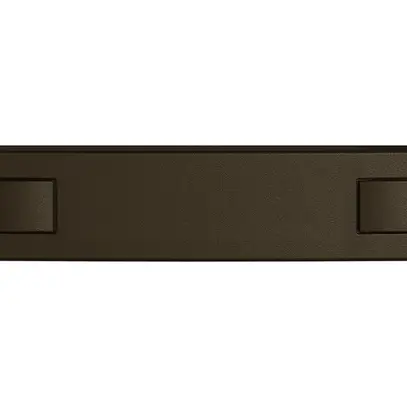 Poussoir 1/4 EDIZIO.liv SNAPFIX® p.KNX&UNI s.LED comm.à 2 touches br 