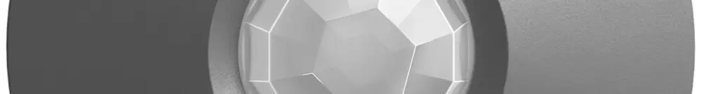 Rilevatore di movimento Feller pirios FMI 360 R eco 1 canale, grigio scuro 
