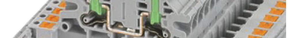 Borne à deux étages PX PTTBV 2.5/U-OG/O-GN 