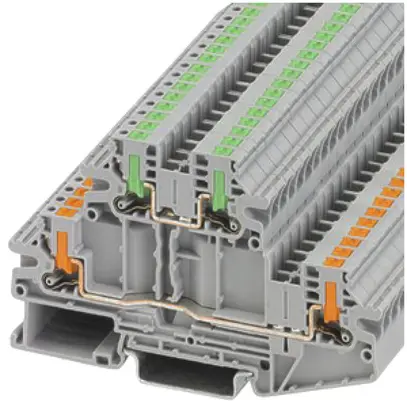 Borne à deux étages PX PTTBV 2.5/U-OG/O-GN 