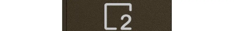 Taste 1/4 EDIZIO.liv Wiser mit SNAPFIX® mit Symbol Szene 2 br 