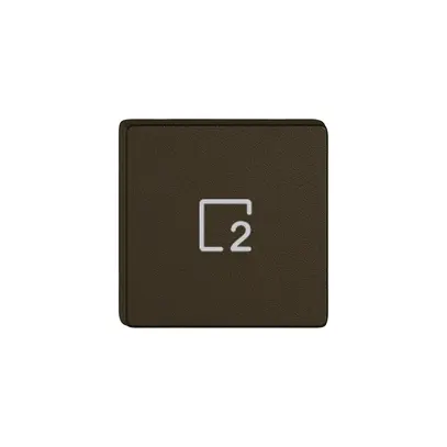 Taste 1/4 EDIZIO.liv Wiser mit SNAPFIX® mit Symbol Szene 2 br 