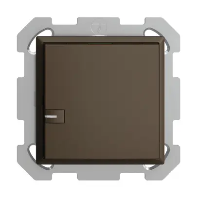 Pulsante KNX RGB INC EDUE, 250mW, c.LED RGB, 1×pulsante, com.1×tasto, cof 