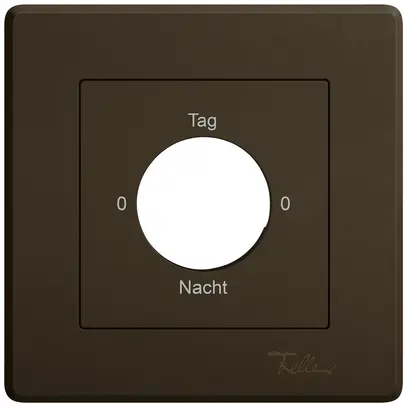 UP-Montageset EDIZIO.liv SNAPFIX® f.Drehschalter m.Schloss 0-Tag-0-Nacht br 