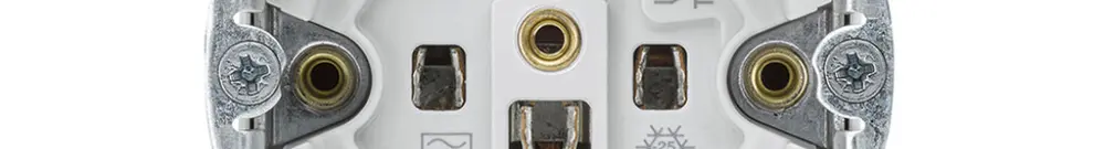 Intérieur pour prise Hager E 16A FI 30mA 