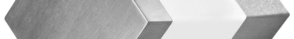 Applique LED LDV ENDURA STYLE PYRAMID 9W 600lm 3000K acciaio inox 