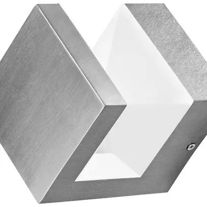 Applique LED LDV ENDURA STYLE PYRAMID 9W 600lm 3000K acier affiné 