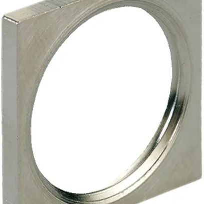 Controdado quadrato AGRO PG21 ottone nichelato 