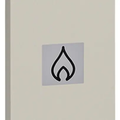 Tastenabdeckung Living Now 1 Modul mit Symbol Heizung sand 