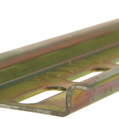 Barre profilée acier zingué EN 50022-35 L=2m 