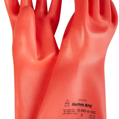 Gants pour électricien Elvatec/DEHN IHS 0 AZC 11 NS 1000V 360mm rouge 