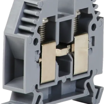 Morsetto di passaggio componibile Woertz 6…16mm² 76A 1000V vite 2×1 DIN 35mm gr 