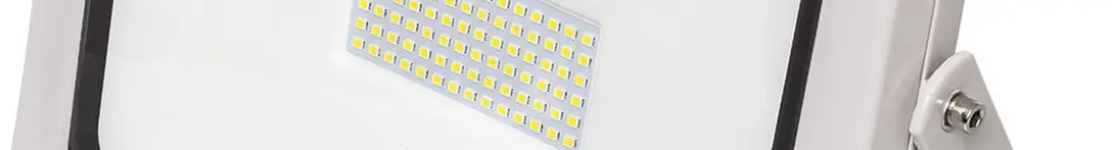 Proiettore LED WORKLIGHT 50W scatola alluminio con staffa acciaio grigio IP65 