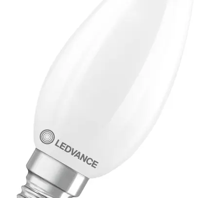 Lampada LED LEDVANCE CLASSIC B E14 3.4W 470lm 827 REG B10.5 opaco Ø35×97mm 