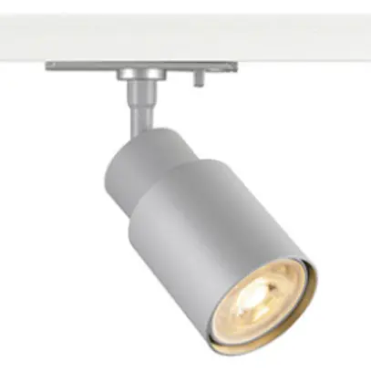 Spot SLV PURI 2.0 Tube GU10 1×6W VAR AD1PH Ø55mm gris 