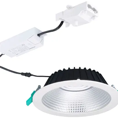 Plafonnier LED INC INSAVER SLIM 205 UGR19 20W 2000lm 930 IP44 blanc 