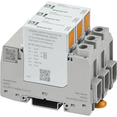 Déflecteur combiné PV PX VAL-SPP-T1-1000DC-PV-2+V-UT DC 3L 1200V 3UM 