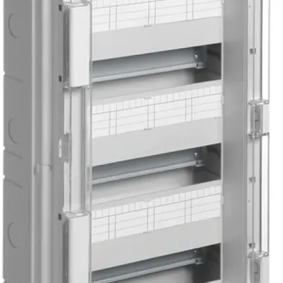 Distributeur AP Hager vector 4-rangées 48UM IP54/IP65 310×677×151mm 