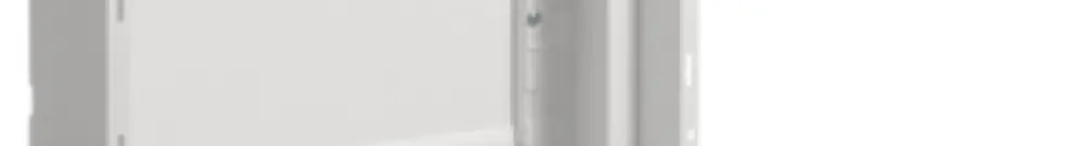 Distributore INC Hager volta 5-file 60UM IP30 330×880×89mm per parete cava 