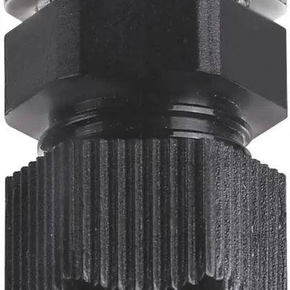 Presse-étoupe WERMA, M12×1.5 avec écrou, pour colonne de signalisation, noir 