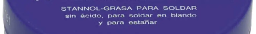 Pate à braser Berin (OFSP N) 