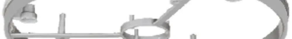 Anneau frontal avec joint Ø300mm pour KompaX 1 Kaiser 