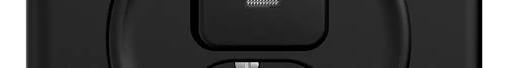Comb.lum.INC 6/1L+T23 STANDARDdue nero con lente, LED giallo 