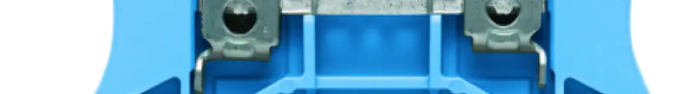 Morsetto di passaggio Weidmüller WDU connessione a vite 2.5mm² TS35 blu 