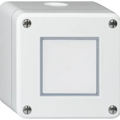 Contatto pulsante AP robusto IP55 2P bianco 