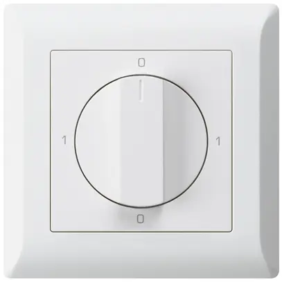 Interrupteur rotatif ENC kallysto.line 0/2L blanc avec manette 