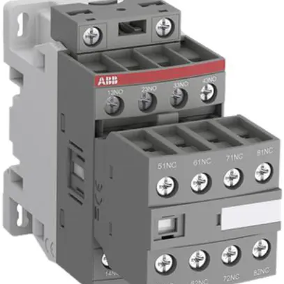 Contattore ausiliare ABB NF62E, 6Ch/2R 4A AC-15, 20…60VAC/DC a vite 