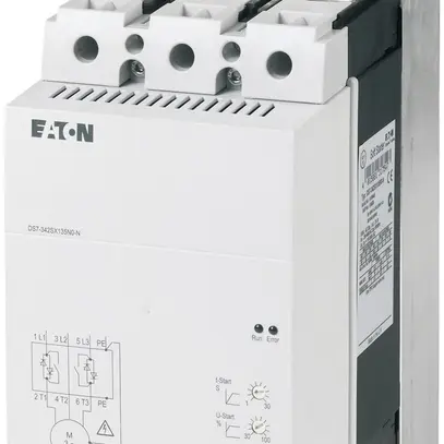 Démarreur progressif Eaton DS7 135A 3L 200…480VAC, 24VAC/DC 