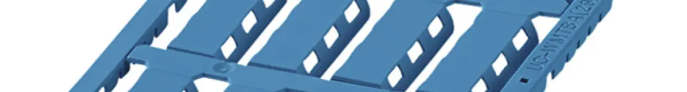 Kabelmarker PX UC-WMTBA (29X8)/PP BU 29×8mm 12 Stück blau 