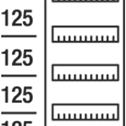 Copertura di distributore 1fila 