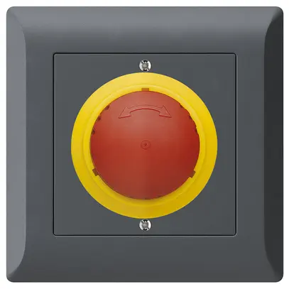 Contact pivotant ENC kallysto.line ARRÊT D'URGENCE anthracite 