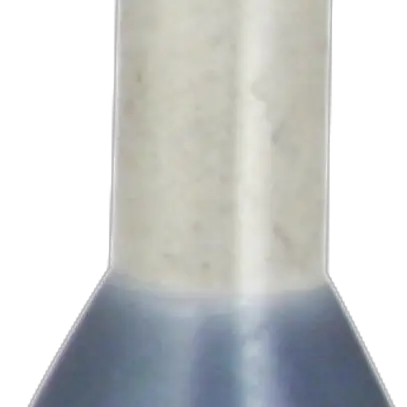 Embout de câble type B isolé 2.5mm²/18mm gris 